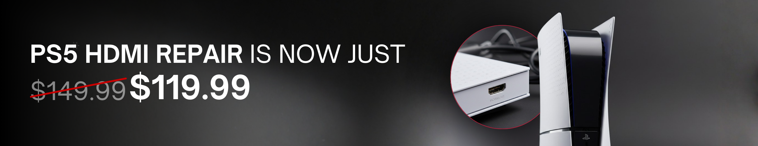playstation hdmi port repair